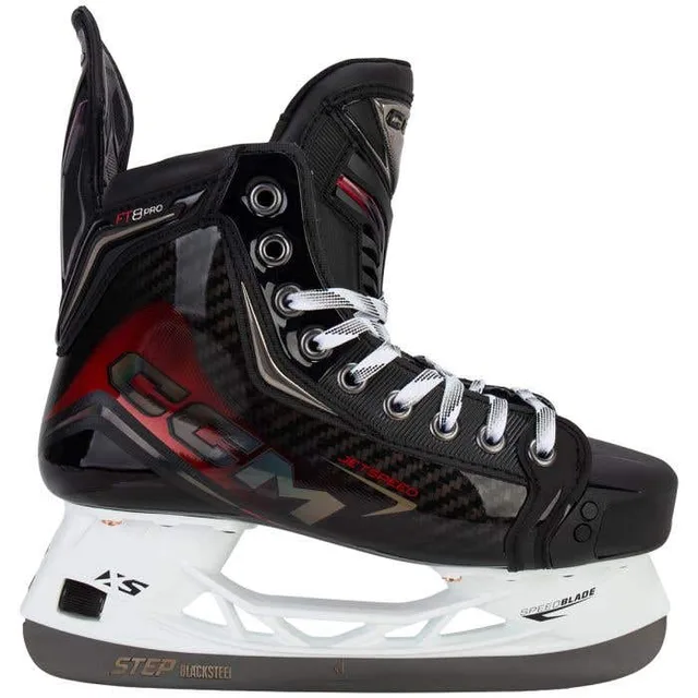 CCM Jetspeed FT8 Pro intermediate hockey skate -- product side view