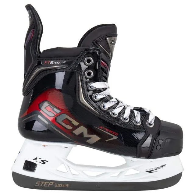 CCM Jetspeed FT8 Pro junior hockey skate -- product side view