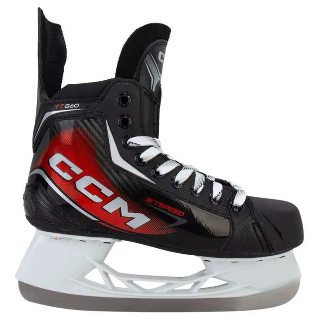 CCM Jetspeed FT860 intermediate hockey skate -- product side view