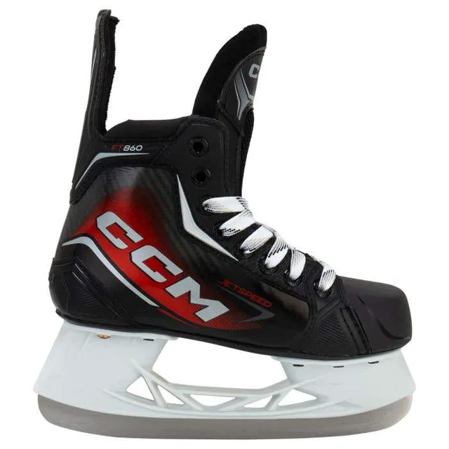 CCM Jetspeed FT860 junior hockey skate -- product side view