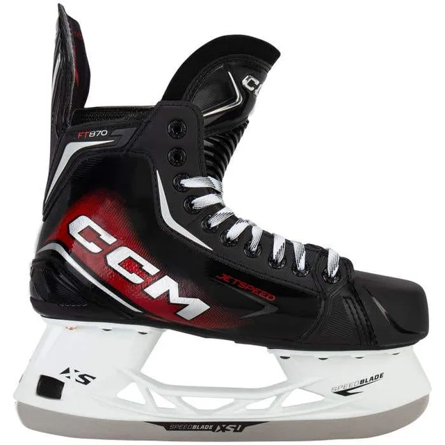 CCM Jetspeed FT870 senior hockey skate -- product side view