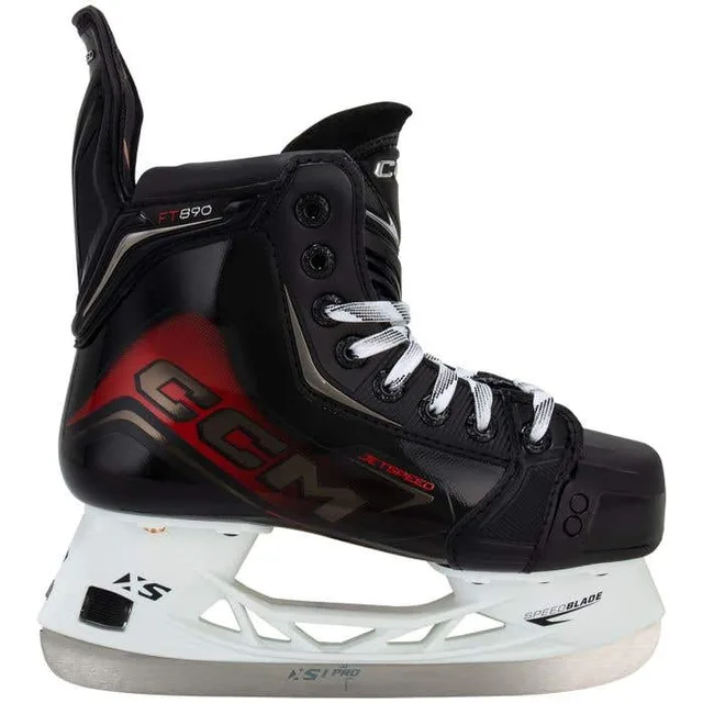 CCM Jetspeed FT890 junior hockey skate -- product side view