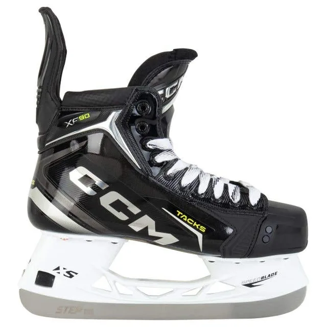 CCM Tacks XF 90 senior hockey skate -- product side view