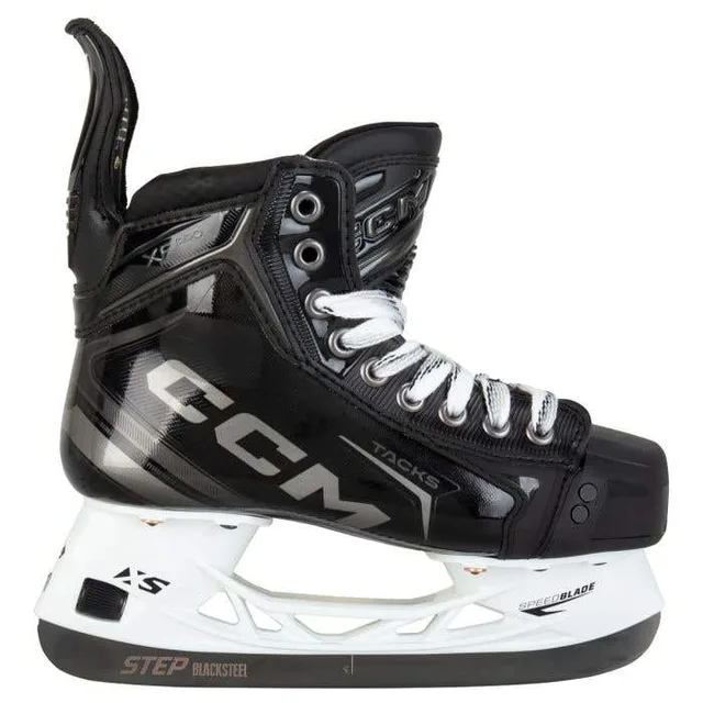 CCM Tacks XF PRO junior hockey skate -- product side view
