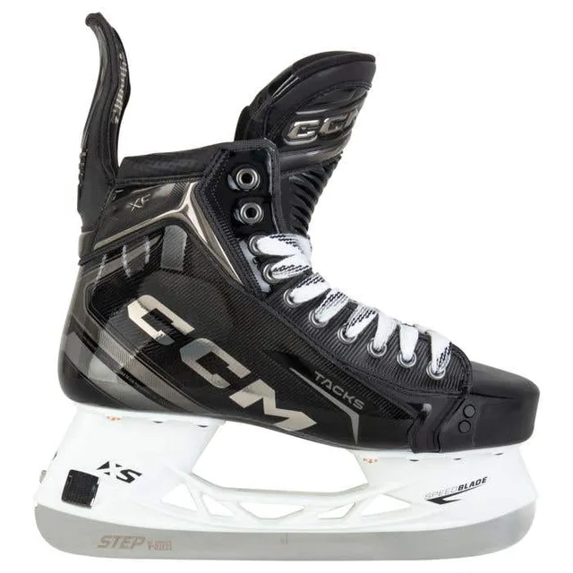 CCM Tacks XF senior hockey skate -- product side view