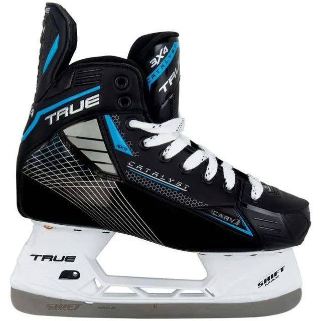 True Catalyst 3X4 intermediate hockey skate -- product side view