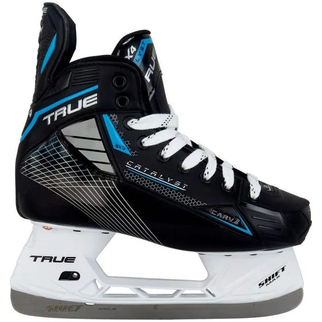 True Catalyst 3X4 senior hockey skate -- product side view
