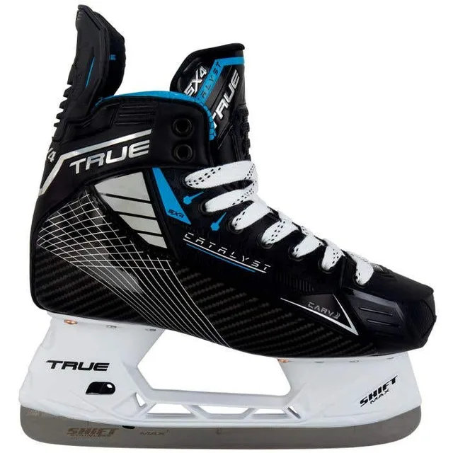 True Catalyst 5X4 junior hockey skate -- product side view