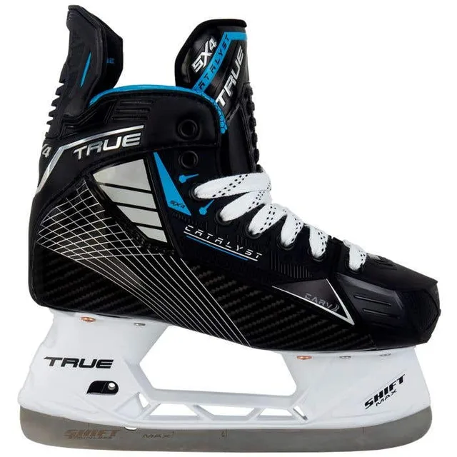True Catalyst 5X4 senior hockey skate -- product side view
