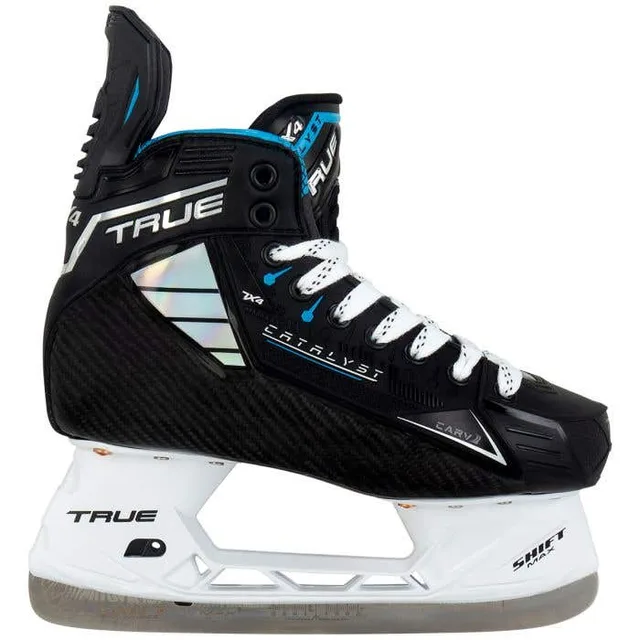 True Catalyst 7X4 intermediate hockey skate -- product side view